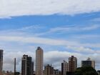 Céu com algumas nuvens em Campo Grande