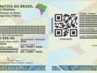 Modelo da Carteira Nacional de Identidade (CIN) no formato papel