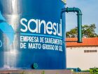: Sanesul realiza reparo emergencial em rede de distribuição de água.