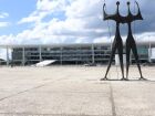 Parte da Praça dos Três Poderes, em Brasília