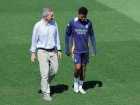 Rodrygo deixou o treino do Real Madrid mais cedo e não participou do treino com o restante do elenco.  