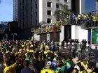 Ato em SP reúne apoiadores de Bolsonaro contra julgamento no STF