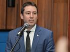 Deputado João Henrique, autor do projeto, durante sessão plenária na Assembleia Legislativa de Mato Grosso do Sul 
