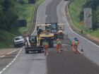 Motoristas reclamam de sinalização ruim em obras da BR-163, o que aumenta o risco de acidentes.
