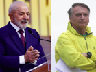 Lula e Jair Bolsonaro