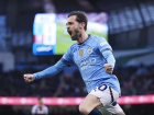 Bernardo Silva comemora gol marcado em Manchester City x Aston Villa