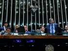 Plenário do Senado Federal durante sessão deliberativa ordinária na quarta-feira, 25.