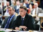 O ex-presidente da República Jair Messias Bolsonaro durante depoimento ao ministro Alexandre de Moraes