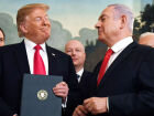 Trump e Netanyahu em foto de arquivo 