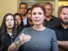 Carla Zambelli concedeu entrevista após ser condenada pelo STF em maio