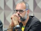 Allan dos Santos durante depoimento na CPMI das Fake News, no Congresso, em novembro de 2022; STJ absolveu blogueiro de sentença por calúnia do TJ-RS