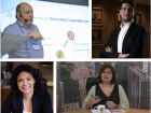  Domingos Ricca (especialista em governança e sucessão empresarial), Aurélio Rolim Rocha (empresário e presidente do LIDE/MS), Telma Marcon (advogada especialista em governança corporativa) e Sheila Madrid Saad (consultora em gestão de pessoas e sucessão 