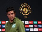 Abel Ferreira durante entrevista coletiva antes de Palmeiras x Botafogo 
