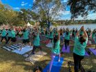 O Festival de Yoga será realizado no Parque das Nações Indígenas, em Campo Grande, neste domingo (29)