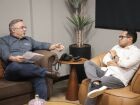 O vereador Papy se reúne com Alessandro Coelho, vice-presidente da Acrissul, sobre o Festival do Leite e Queijo