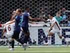Cano marcou o primeiro gol do Fluminense nesta segunda-feira diante da Internazionale em Charlotte. 