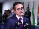 O presidente da Câmara, Hugo Motta