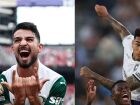 Flaco López e Igor Jesus foram decisivos para as vitórias de Palmeiras e Botafogo na quinta-feira. 