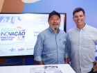 Ricardo Senna, secretário -executivo da Semadesc, ao lado do diretor de Operações do Sebrae/MS, Tito Estanqueiro