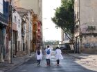 Rua dos Protestantes, que vinha concentrando o fluxo nos últimos anos, amanheceu desocupada por volta do dia 10 do mês passado. 