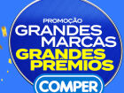 Promoção do Comper sorteará Air fryers, TVs e viagens até 31 de agosto para clientes que comprarem R$ 30 em produtos selecionados.