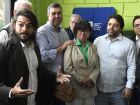  Familiares e autoridades emocionados durante a solenidade que homenageou Cristóvão Silveira com o nome da nova escola.