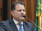 Renato Câmara (MDB) durante agenda parlamentar em que protocolou pedido de instalação de guard rails na ponte do Rio Ivinhema, trecho da MS-141 onde ocorreu o acidente