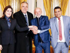 Prefeitos de Corumbá e Ponta Porã assinam com Lula projetos que trarão US$ 16 milhões em obras para MS via Mercosul.