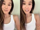 Alicia Hannah-Kim ficou com hematoma no braço após ser mordida pelo ator Martin Kove