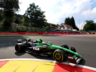 Gabriel Bortoleto na classificação sprint para o GP da Bélgica de F1 2025