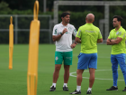 Abel comandou segundo treino do Palmeiras na Filadélfia, o primeiro com titulares.