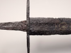 Espada encontrada no rio Korte Linschoten, cerca de 25 quilômetros a oeste de Utrecht.  