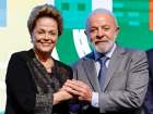 Presidente Luiz Inácio Lula da Silva e a presidente do Novo Banco de Desenvolvimento (NDB), Dilma Rousseff, durante a 10ª Reunião Anual do Conselho de Governadores do Novo Banco de Desenvolvimento (NDB).