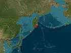 As autoridades japonesas advertiram para o risco de um tsunami de um metro atingir o litoral do país 