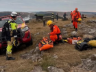 Equipe do Corpo de Bombeiros do Rio Grande do Sul atou com rapel nas buscas pela criança no Cânion Fortaleza.
