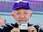 Lula durante a cerimônia de apresentação dos avanços do Novo Acordo Rio Doce no Espírito Santo, no Parque de Exposições de Linhares 