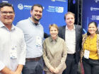 O prefeito André Guimarães esteve no lançamento da nova fase do Cidade Empreendedora