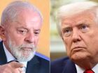 O presidente Luiz Inácio Lula da Silva e o seu contraparte dos Estados Unidos, Donald Trump 