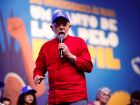 O presidente Lula discursa no Congresso da União Nacional dos Estudantes, em Goiânia (GO) 