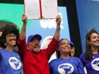 Presidente da República, Luiz Inácio Lula da Silva, participa do 60 CONUNE - Congresso da União Nacional dos Estudantes, realizado na UFG.