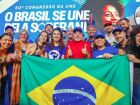 Presidente da República, Luiz Inácio Lula da Silva, durante cerimônia de abertura do 60º CONUNE  Congresso da União Nacional dos Estudantes. Centro de Cultura e Eventos da Universidade Federal de Goiás, Goiânia - GO. 