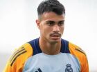 Reinier, revelado pelo Flamengo, em treino pelo Real Madrid 