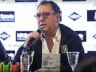 Presidente do Santos, Marcelo Teixeira, no evento de inauguração da nova estrutura das categorias de base no CT Rei Pelé 