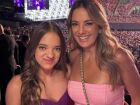 Rafaella Justus e Ticiane Pinheiro durante show da Taylor Swift no Brasil 