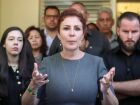 Carla Zambelli em entrevista após ser condenada pelo STF