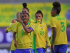 Kerolin Israel fez três dos seis gols brasileiros na goleada sobre a Bolívia pela Copa América.