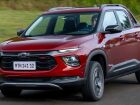 Nova Chevrolet Montana 2026 na versão RS em teste de rodagem. Picape recebeu painel digital, motor 1.2 turbo atualizado e melhorias de conectividade.