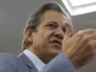 O ministro da Fazenda, Fernando Haddad