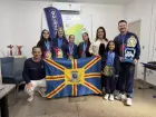 Medalhistas foram recebidas pela prefeita de Campo Grande, Adriane Lopes