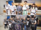 Do tatame às estradas: campeões do karatê e motociclistas solidários são homenageados na capital